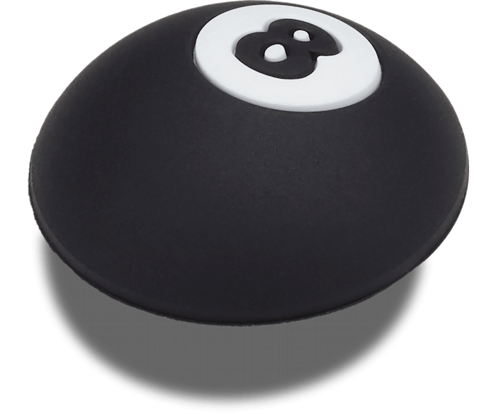 3D Eight Ball Jibbitz charms Crocs