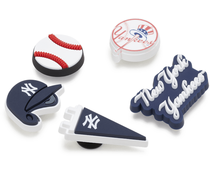 MLB New York Yankees 5Pck Jibbitz charms Crocs