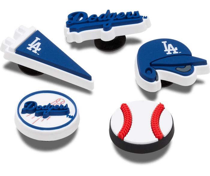 クロックス公式】MLB ロサンゼルス ドジャース 5 パック | ジビッツ 