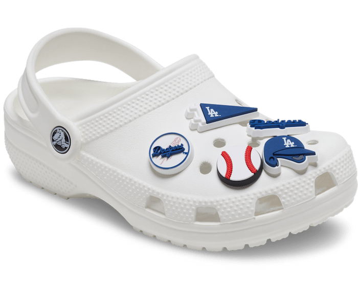 MLB Los Angeles Dodgers 5pck Jibbitz charms Crocs