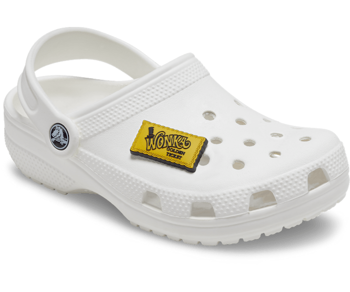 Crocs Jibbitz Wonka Golden Ticket