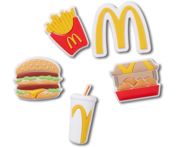 マクドナルド x クロックス 5 パック ジビッツ™｜クロックス公式