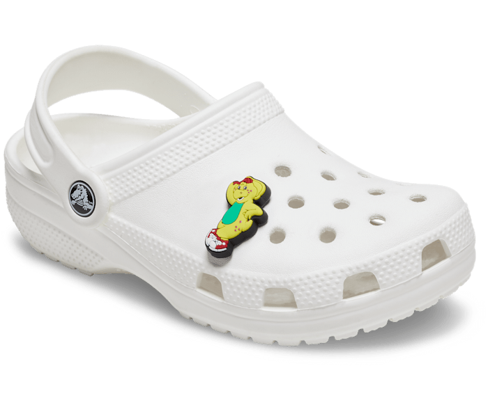 Barney BJ Jibbitz charms Crocs