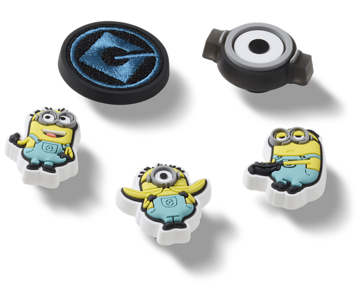 Minions 5 Pack Jibbitz charms Crocs