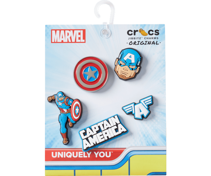 Captain america jibbitz cheap