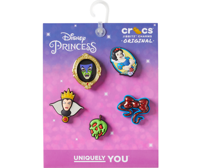 Snow White 5 Pack Jibbitz Shoe Charm Crocs
