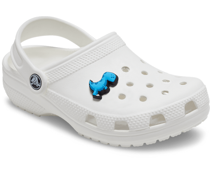 Blue crocs with jibbitz online