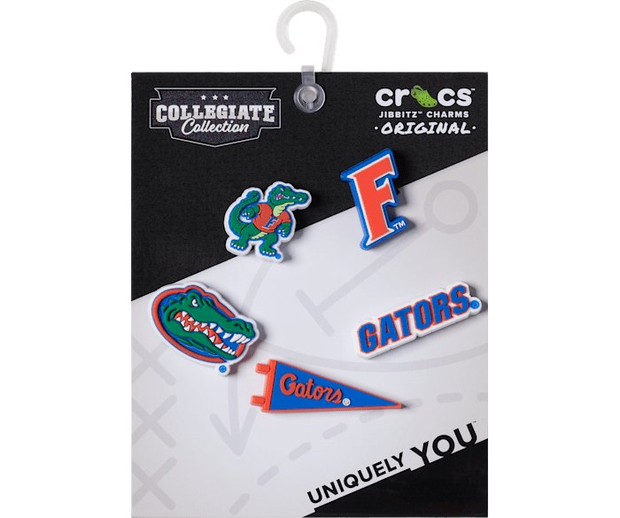 University of Florida 5 Pack Jibbitz charms Crocs