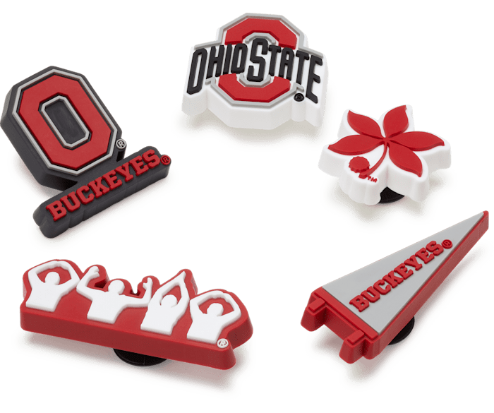 Ohio state crocs flip flops hotsell