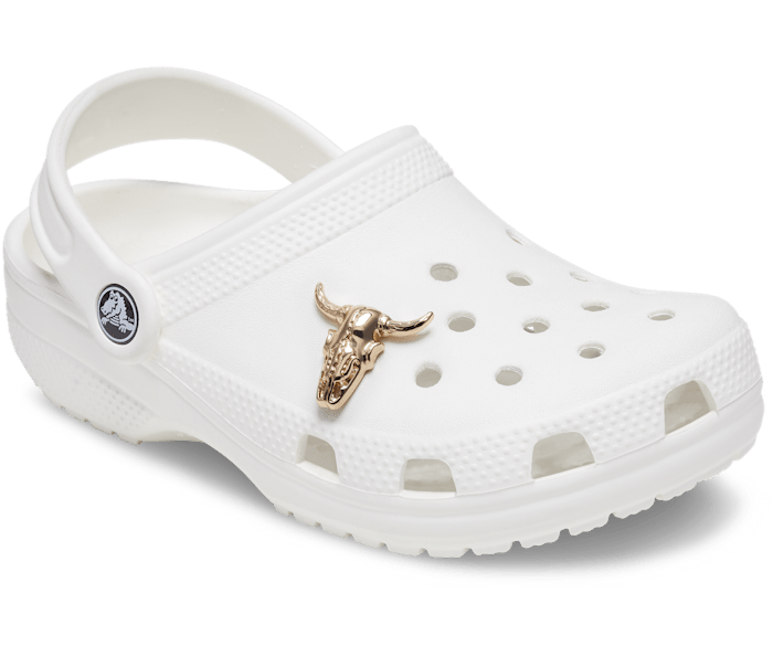 Cow croc charms hot sale