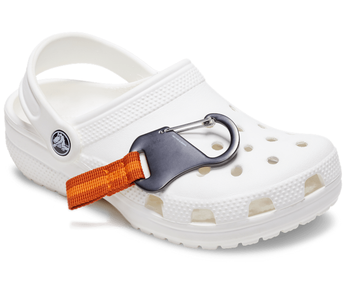 Off white hot sale crocs custom