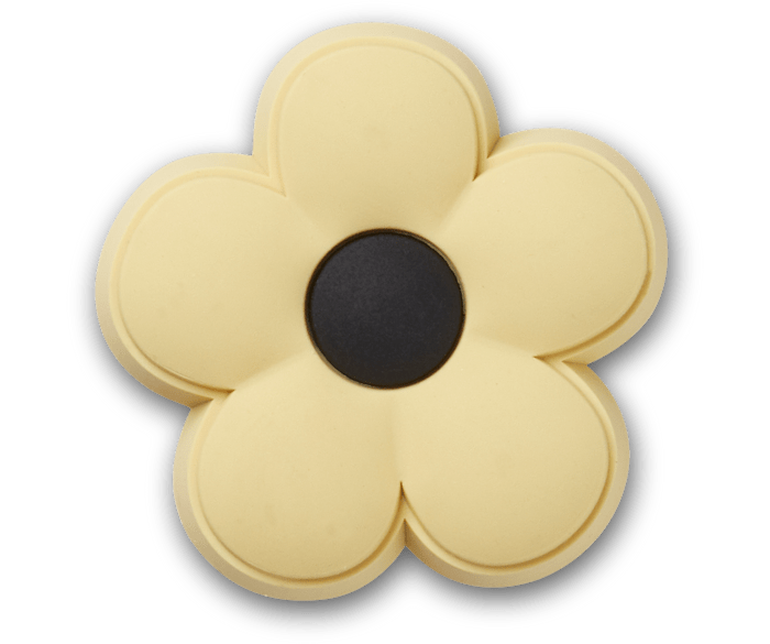 Beige Flower Jibbitz charms Crocs