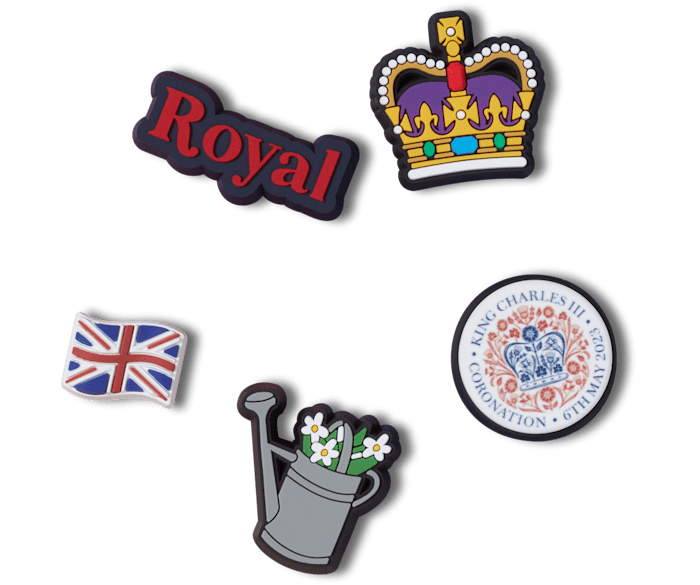 Crown jibbitz top