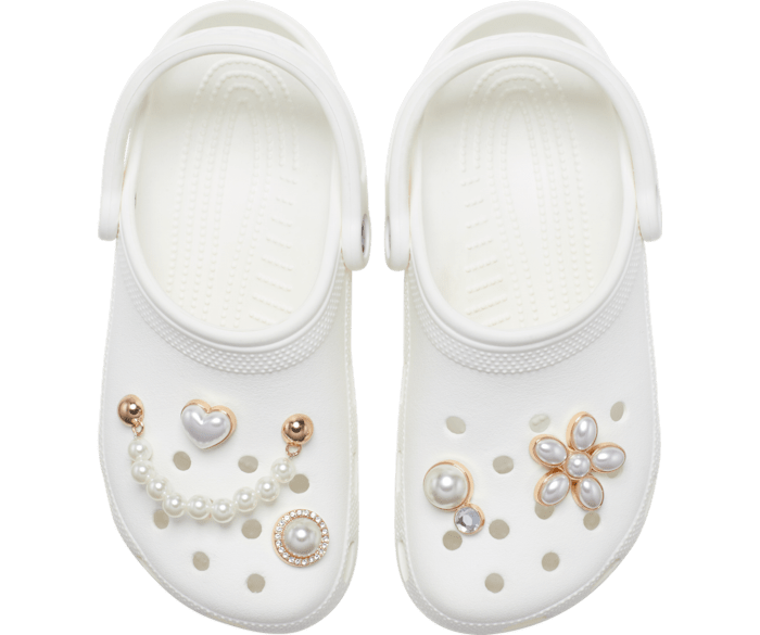 Dainty Pearl Jewelry 5 Pack Jibbitz charms Crocs