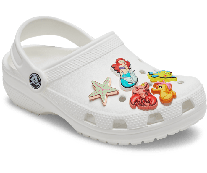 Princess Ariel 5 Pack Jibbitz charms Crocs