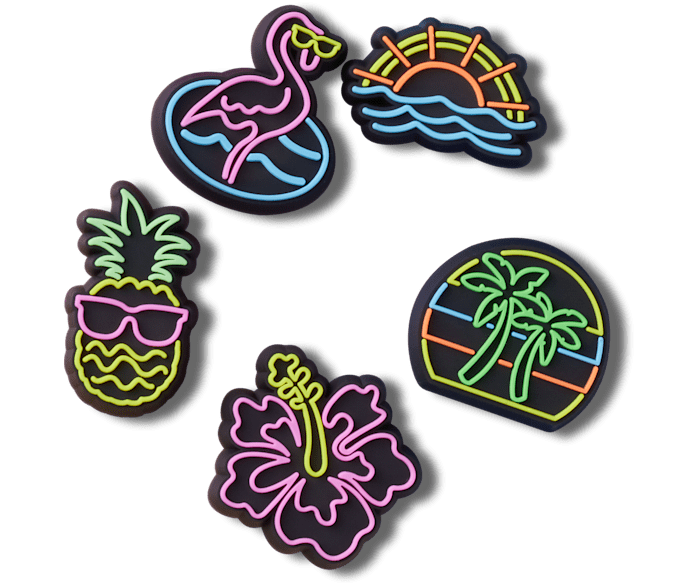 Light up croc jibbitz online