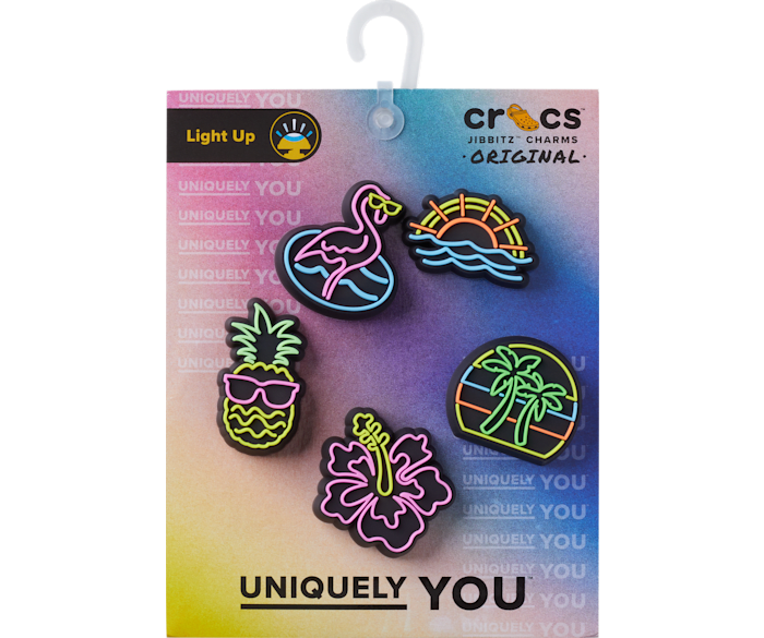 Light up croc jibbitz deals
