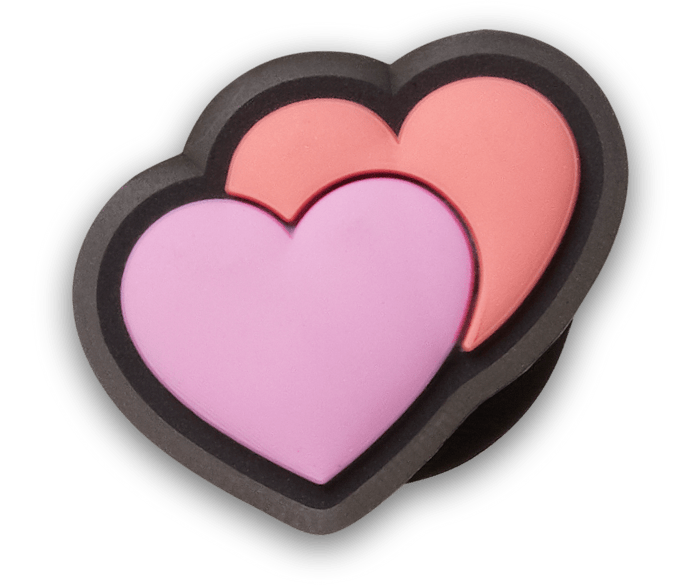 Heart croc charm shop