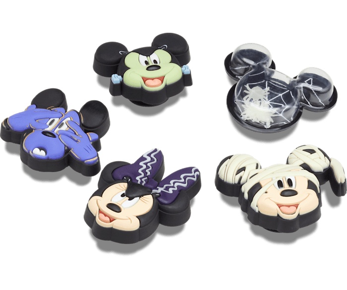 Disney Mickey Halloween 5 Pack Jibbitz charms Crocs