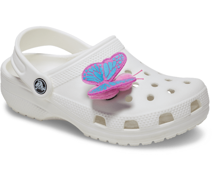 Crocs butterfly jibbitz discount