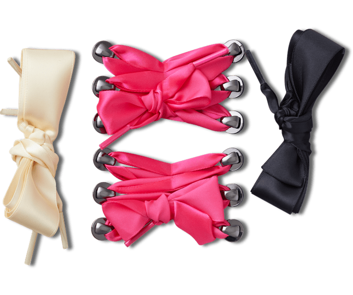Ribbon Lace Pack Jibbitz charms Crocs