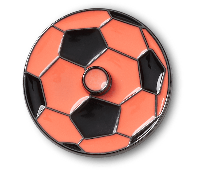 Croc charms soccer on sale
