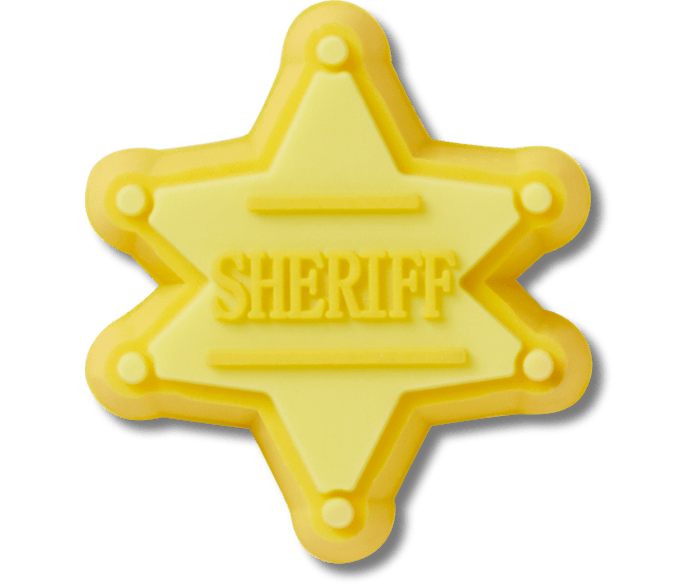 Sheriff badge charm on sale