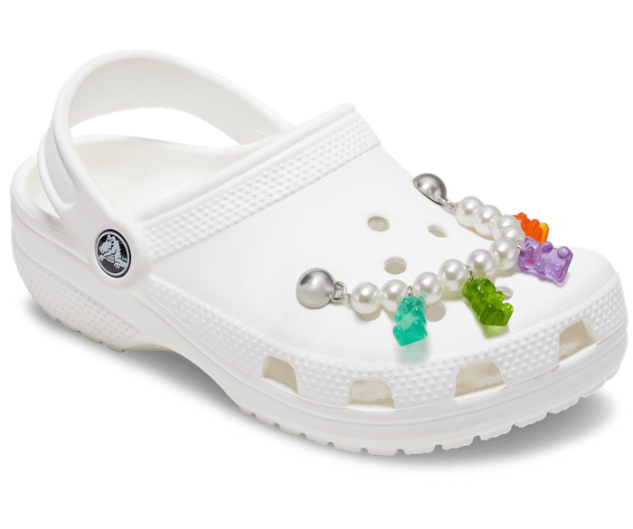 Pearl Gummy Bear Chain Jibbitz charms Crocs