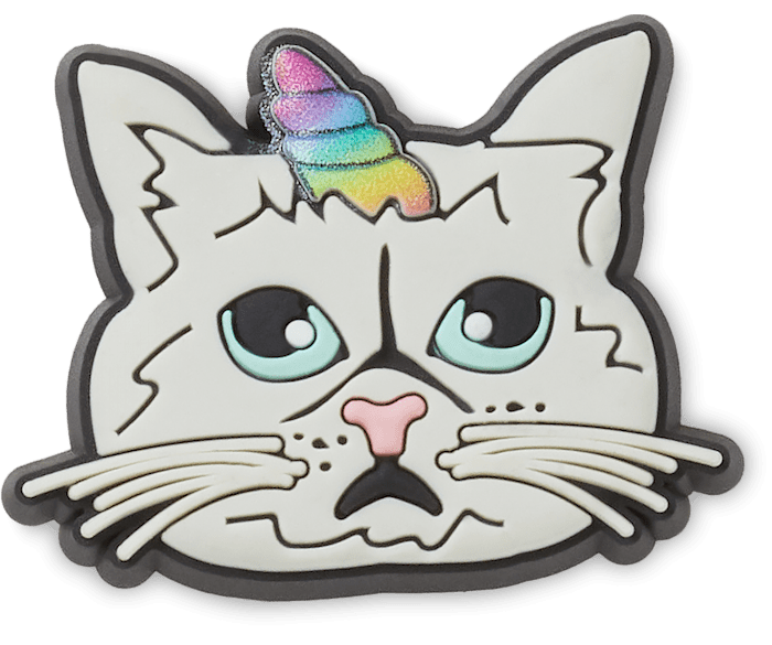 Unicorn Kitty Cat Jibbitz charms Crocs