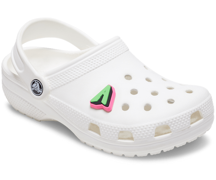 Letters cheap on crocs