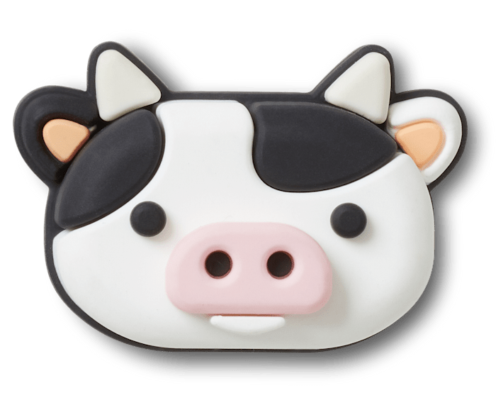 3D Cow Face Jibbitz charms Crocs