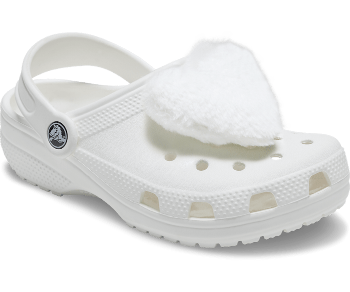 Fluffy Heart Jibbitz charms Crocs