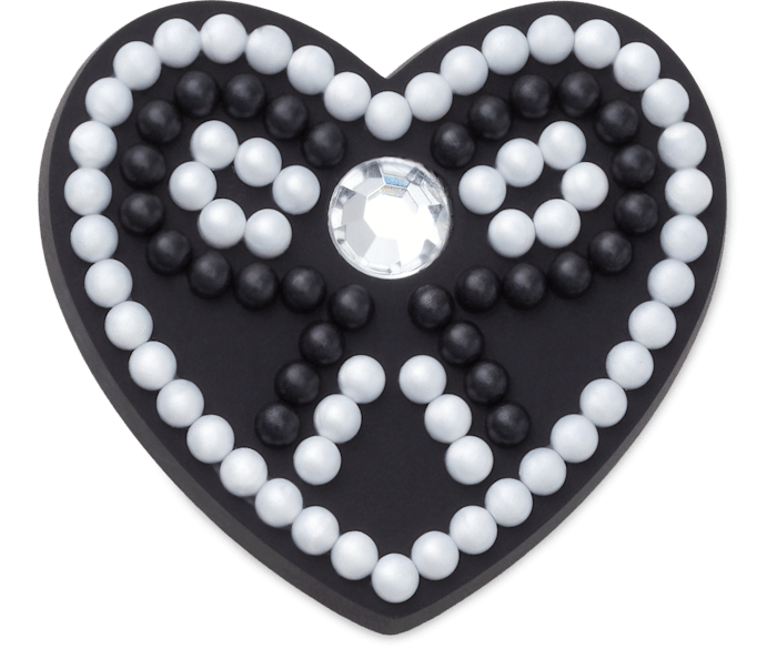 Beaded Heart and Bow