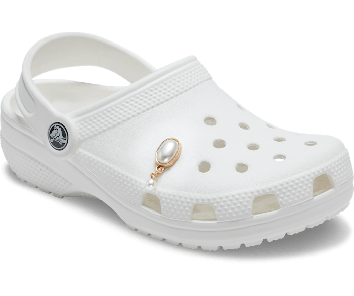 Crocs with pearls shop