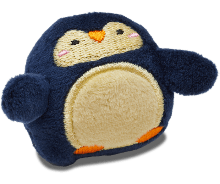 Squishy Fuzz Penguin Jibbitz charms Crocs