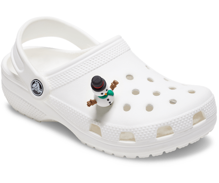 3D Snowman Jibbitz charms Crocs