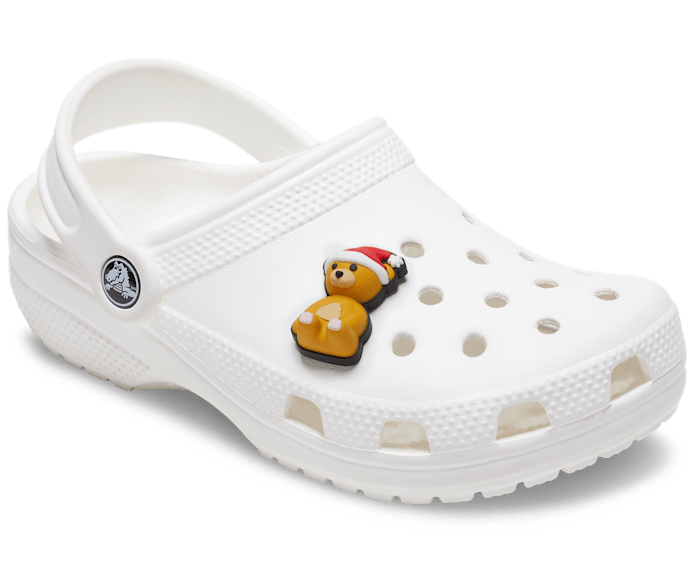 Holiday Teddy Bear Jibbitz charms Crocs