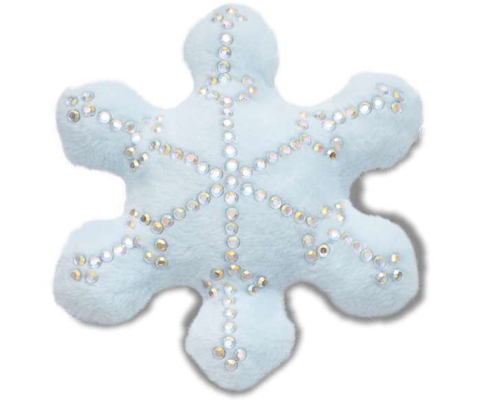 デパート 送料無料 Plush Studded Snowflake Jibbitz™ charms - Crocs テープ・マスキングテープ
