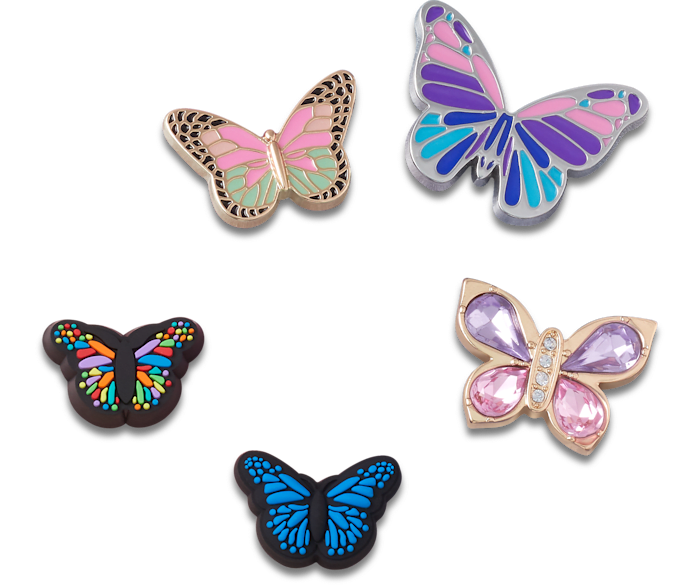 Butterfly jibbitz best sale