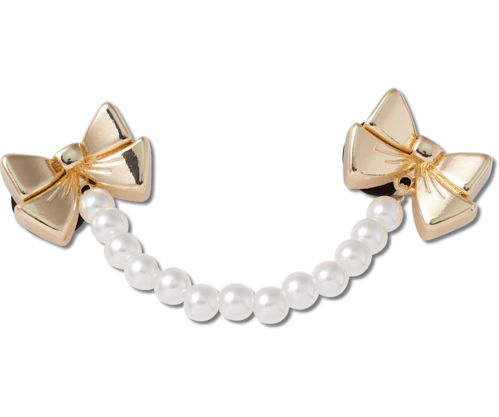 Pearl and Bow Chain Jibbitz charms Crocs