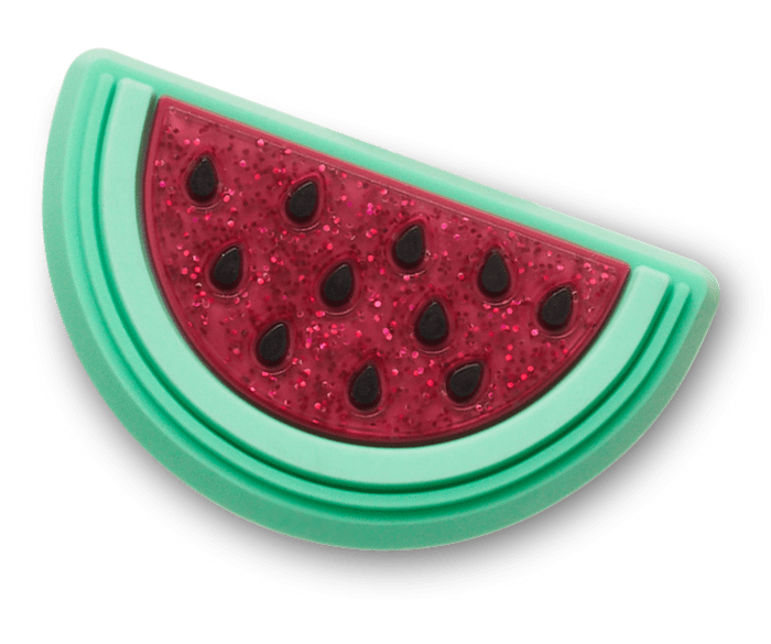 Glittery Watermelon Jibbitz charms Crocs