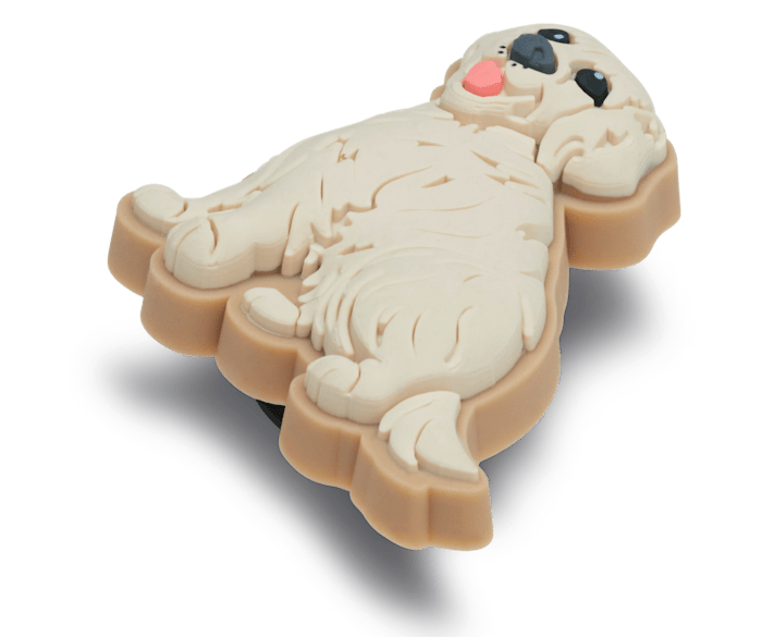 Crocs Jibbitz Golden Retriever Puppy