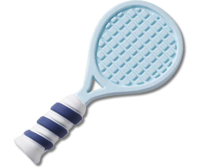 Blue Tennis Racket Jibbitz charms Crocs