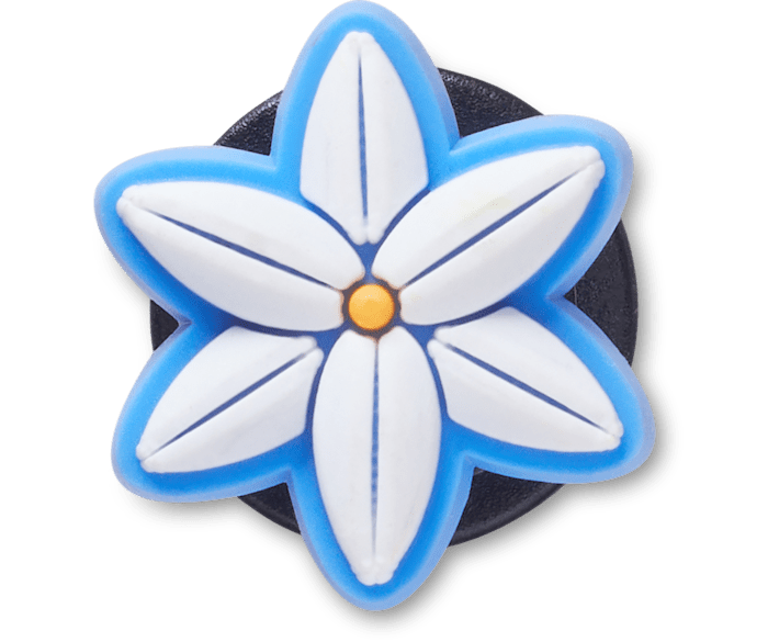 White Jasmine Flower Jibbitz charms Crocs