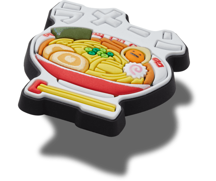 注目 クロックス公式】真顔中華セット(ラーメン） ジビッツ | アクセサリー