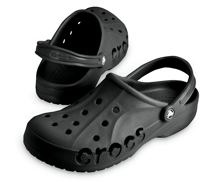 Zwarte crocs slippers hotsell