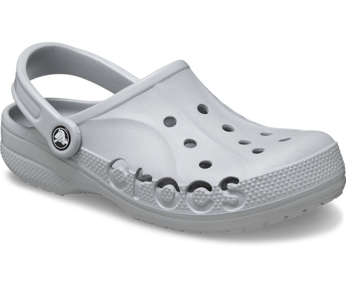 Crocs with rainbow words hotsell