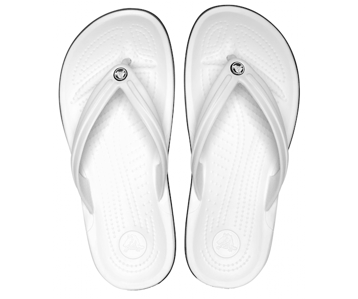 Crocs rubber flip flops 2025