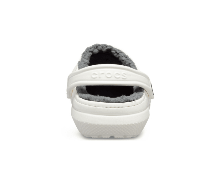 Fur crocs white online