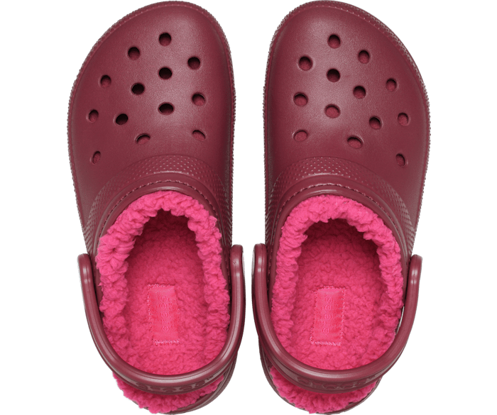 Crocs Classic Lined Clogs Red US M6 W8 Man